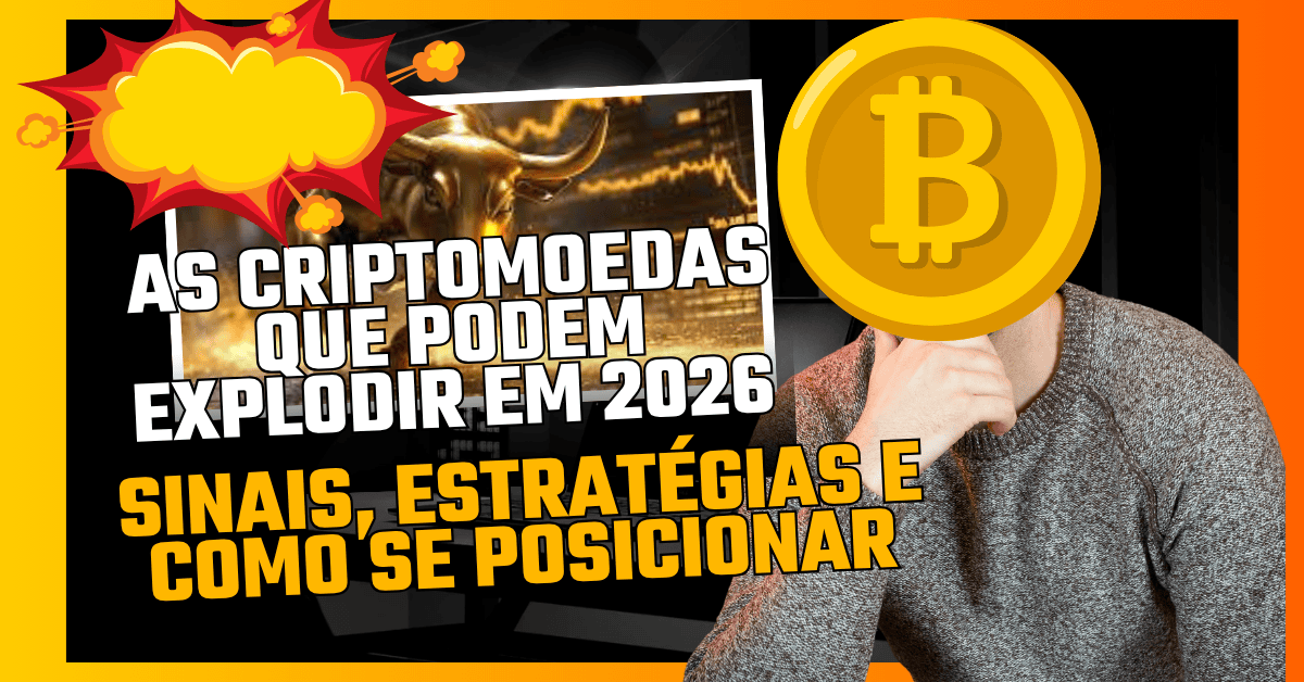 As Criptomoedas Que Podem Explodir em 2026 — Sinais, Estratégias e Como Se Posicionar Agora